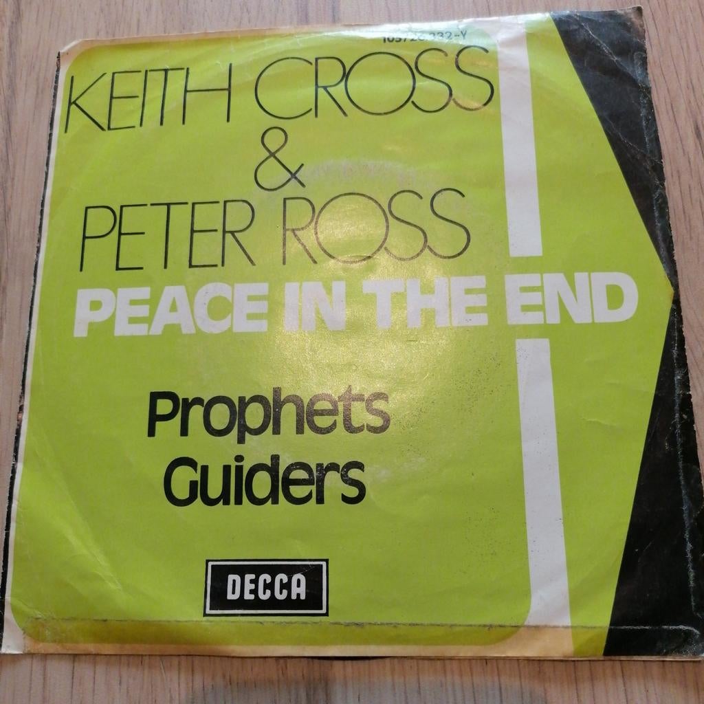 Keith cross/peace in the wind, Cd's en Dvd's, Vinyl Singles, Gebruikt, Pop, Ophalen of Verzenden