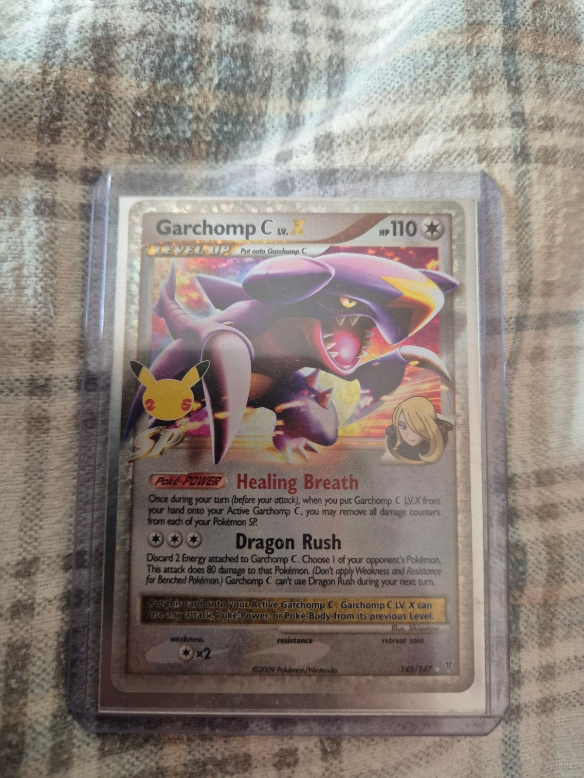 Garchomp C LV.X Pokémon kaart - 143/147, Verzenden