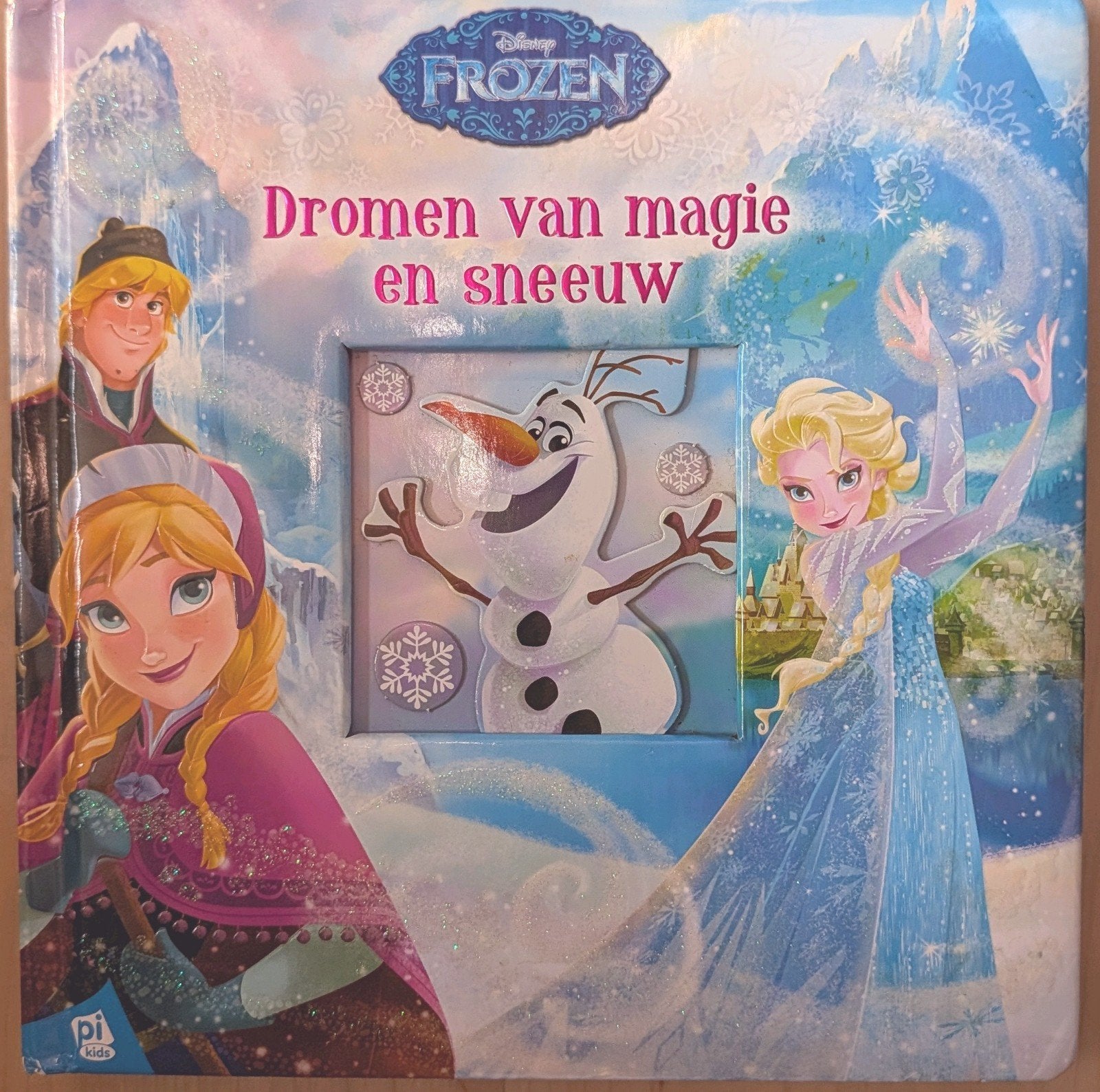 Disney Frozen: Dromen van magie en sneeuw, Jongen of Meisje, Ophalen of Verzenden, Zo goed als nieuw, Voorleesboek