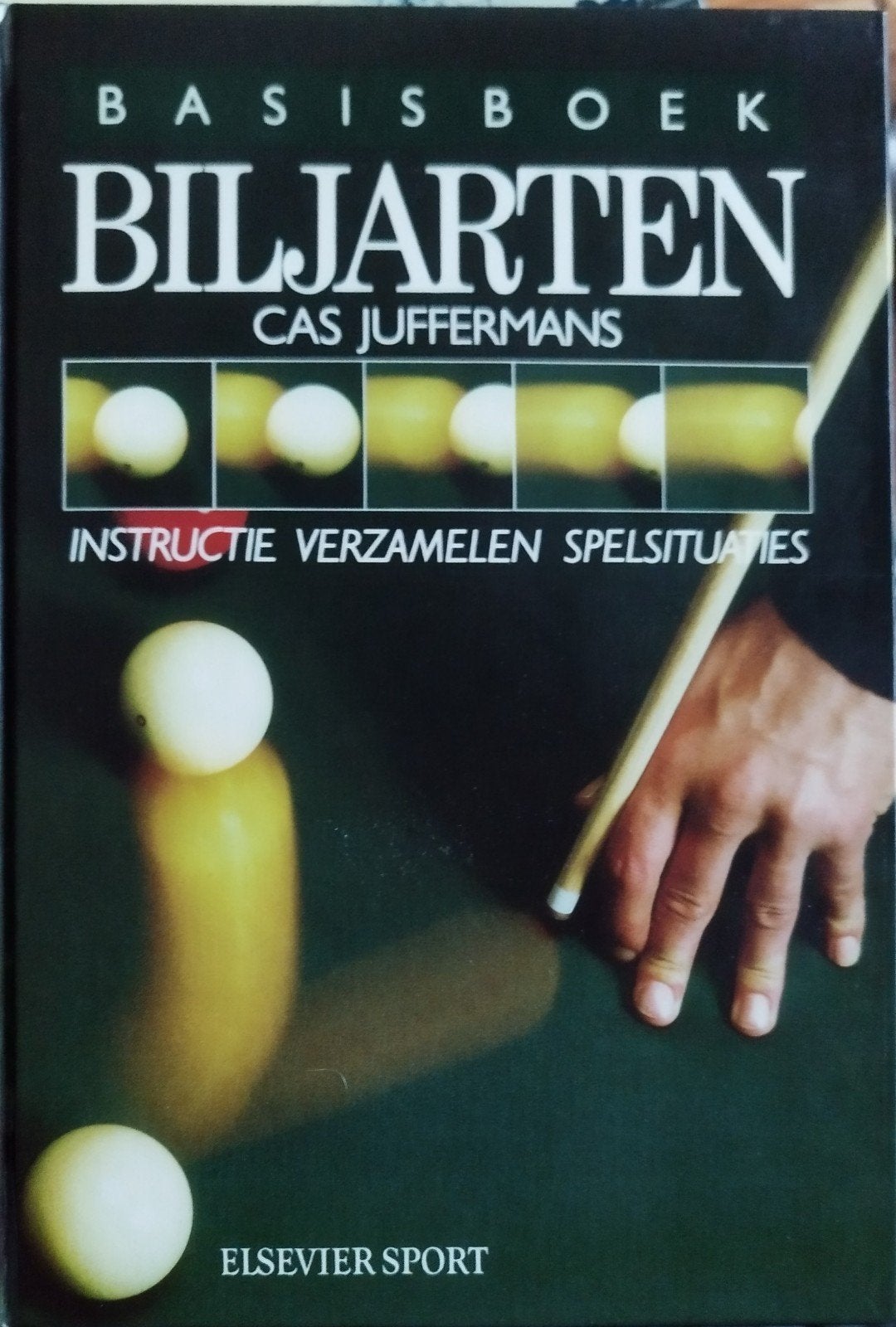 Basisboek Biljarten - Cas Juffermans (Elsevier Sport), Boeken, Ophalen of Verzenden, Nieuw, Cas Juffermans, Denksport
