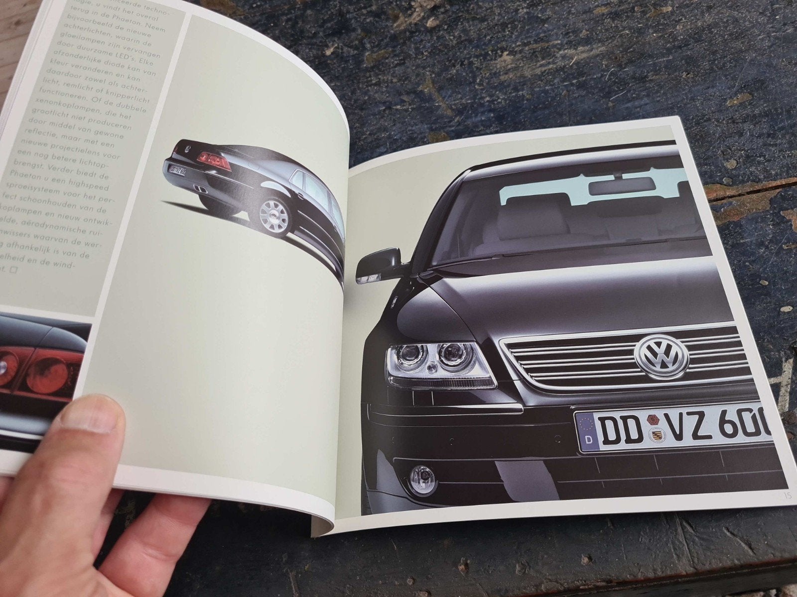 Volkswagen Phaeton W12 mei 2002, Ophalen of Verzenden, Nieuw, Volkswagen