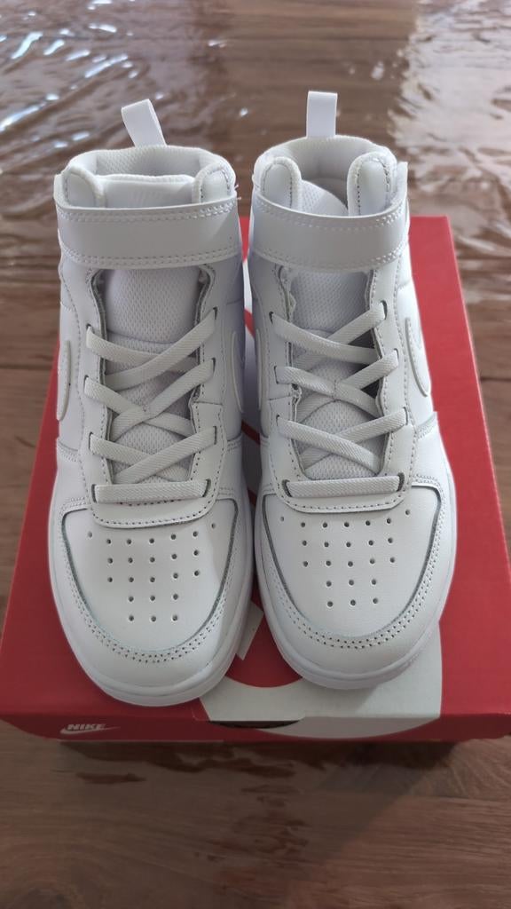 Nike Court Borough Mid 2 - Witte Kinderschoenen, Jongen of Meisje, Schoenen, Nieuw, Ophalen of Verzenden