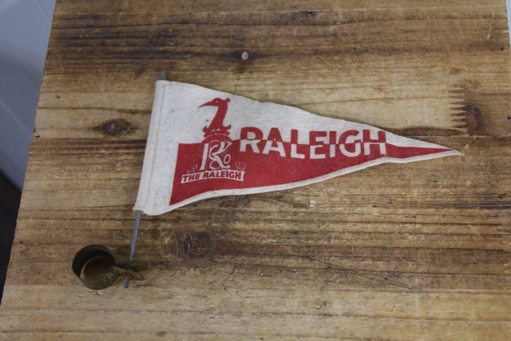 vintage RALEIGH ''vilt'' vaantje oldtimer rijwiel / retro, Ra, Overige typen, Ra, Ophalen of Verzenden