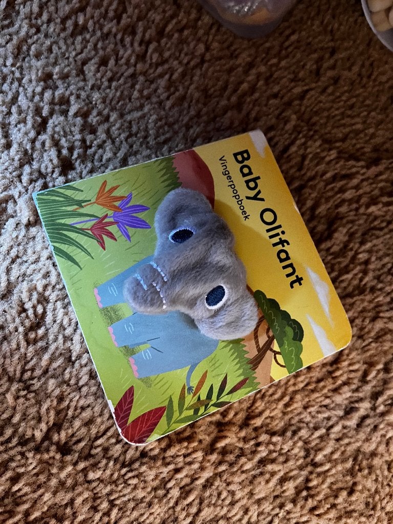 Vingerpopboek, Ophalen of Verzenden, Zo goed als nieuw