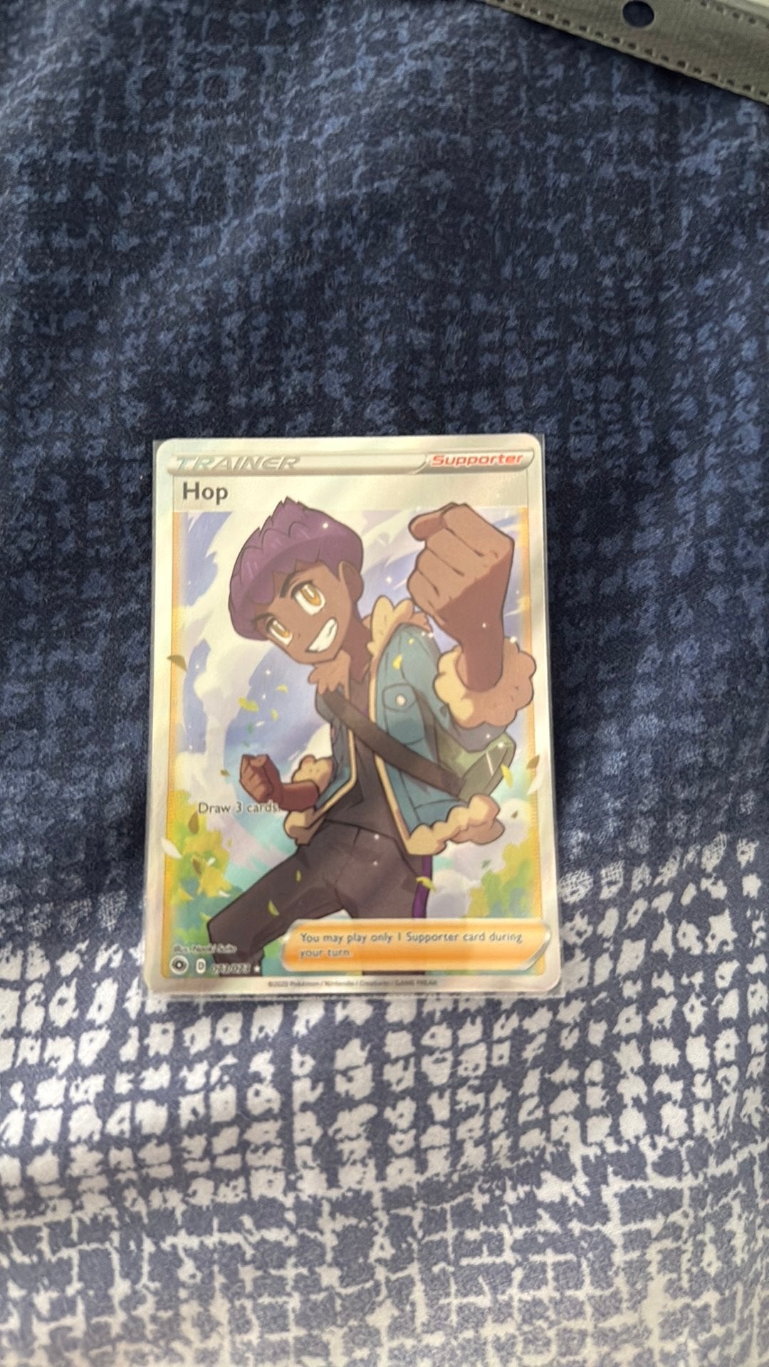 Hop Champion's Path 073/073, Hobby en Vrije tijd, Verzamelkaartspellen | Pokémon, Ophalen of Verzenden, Zo goed als nieuw