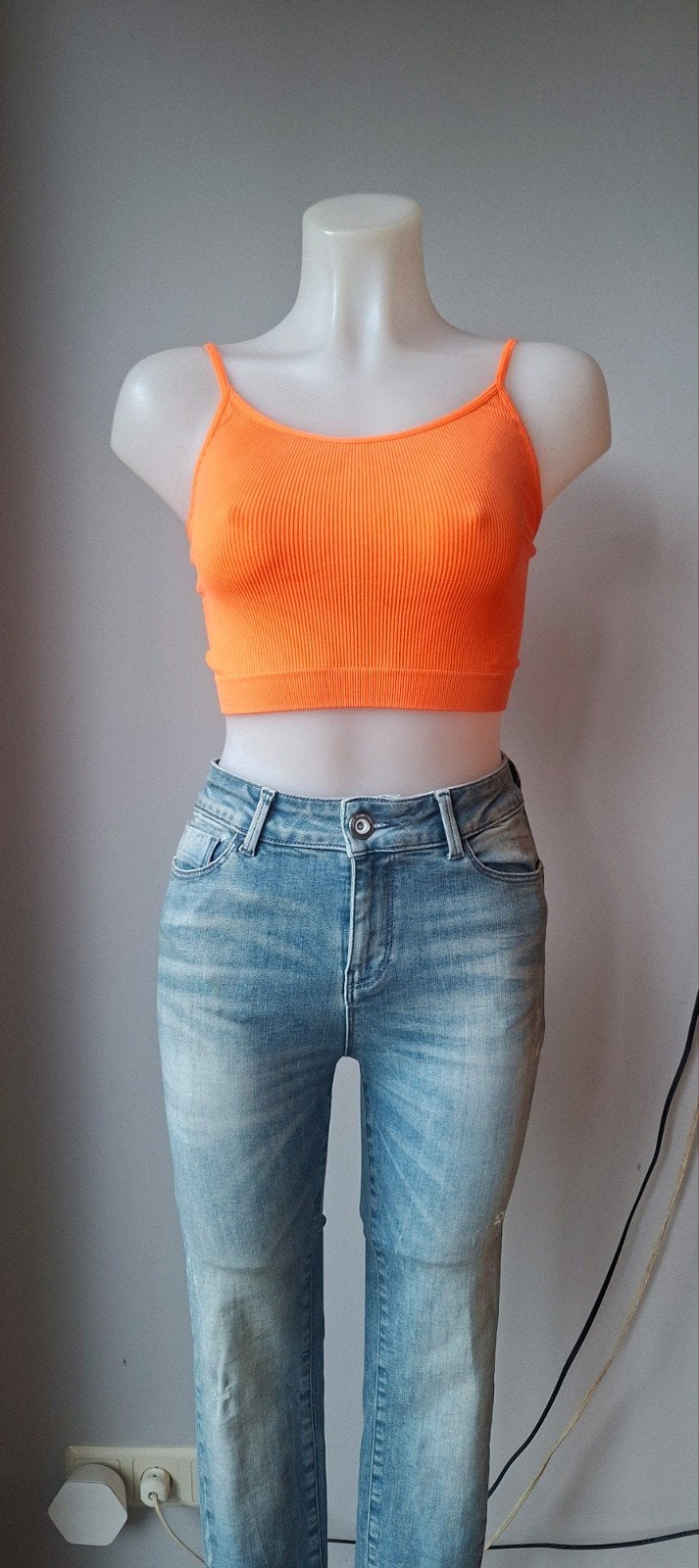 Top Oranje WK / Koningsdag!, Oranje, Ophalen of Verzenden, Zonder mouw, Maat 34 (XS) of kleiner