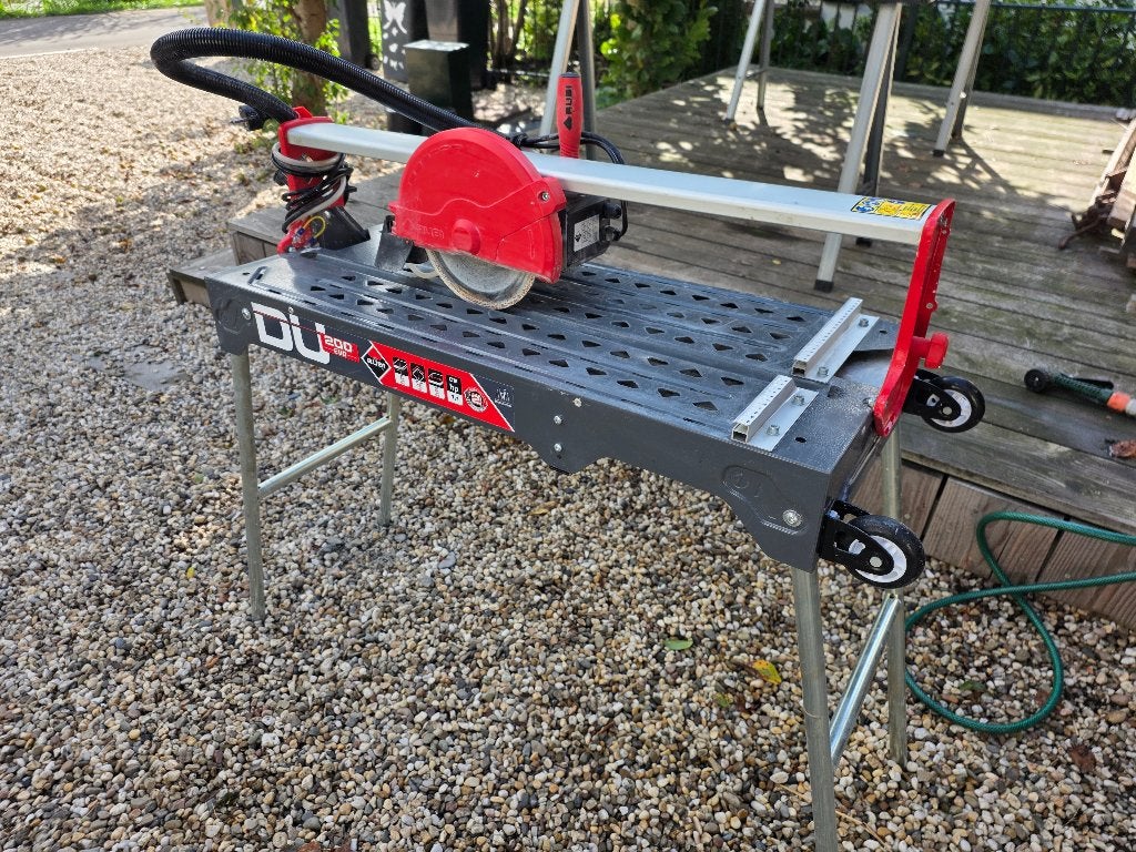 Rubi DU-200 EVO Tegelzaagmachine, Ophalen, Gebruikt, 70 mm of meer, Overige typen