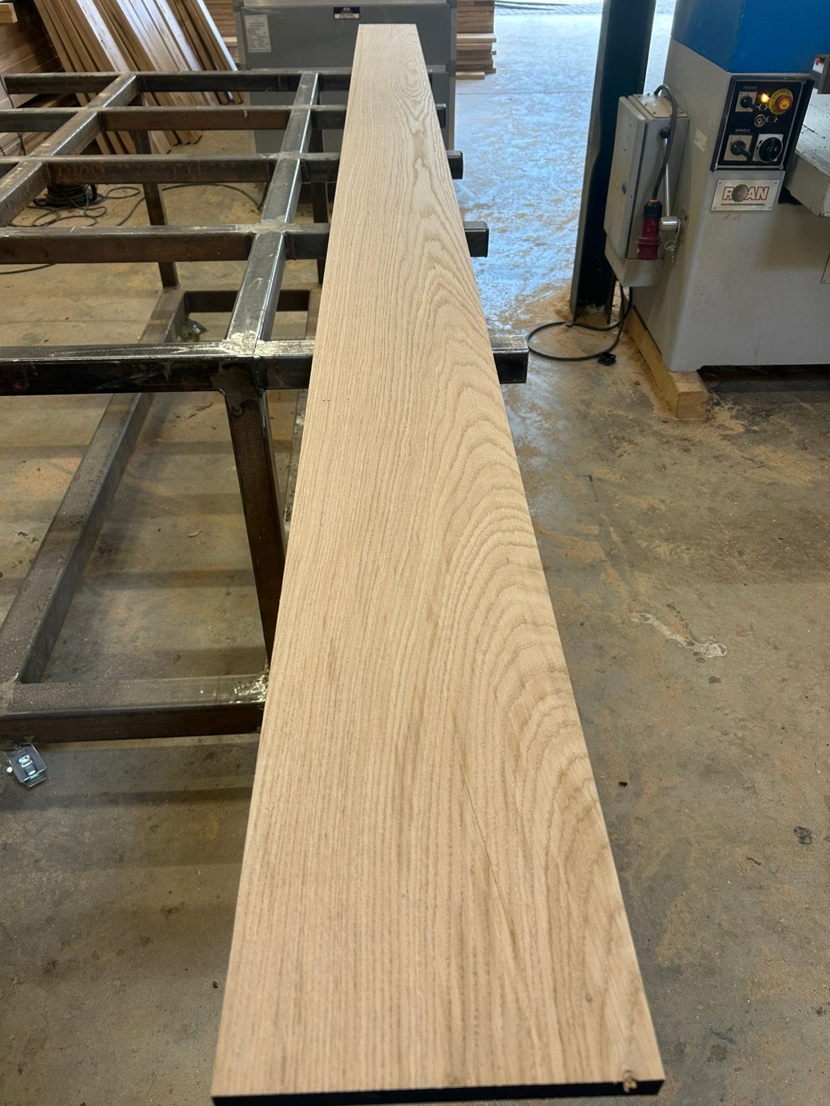 Eiken planken 3700x220x22 mm te koop., Doe-het-zelf en Verbouw, Minder dan 25 mm, Eiken, Nieuw, Ophalen of Verzenden