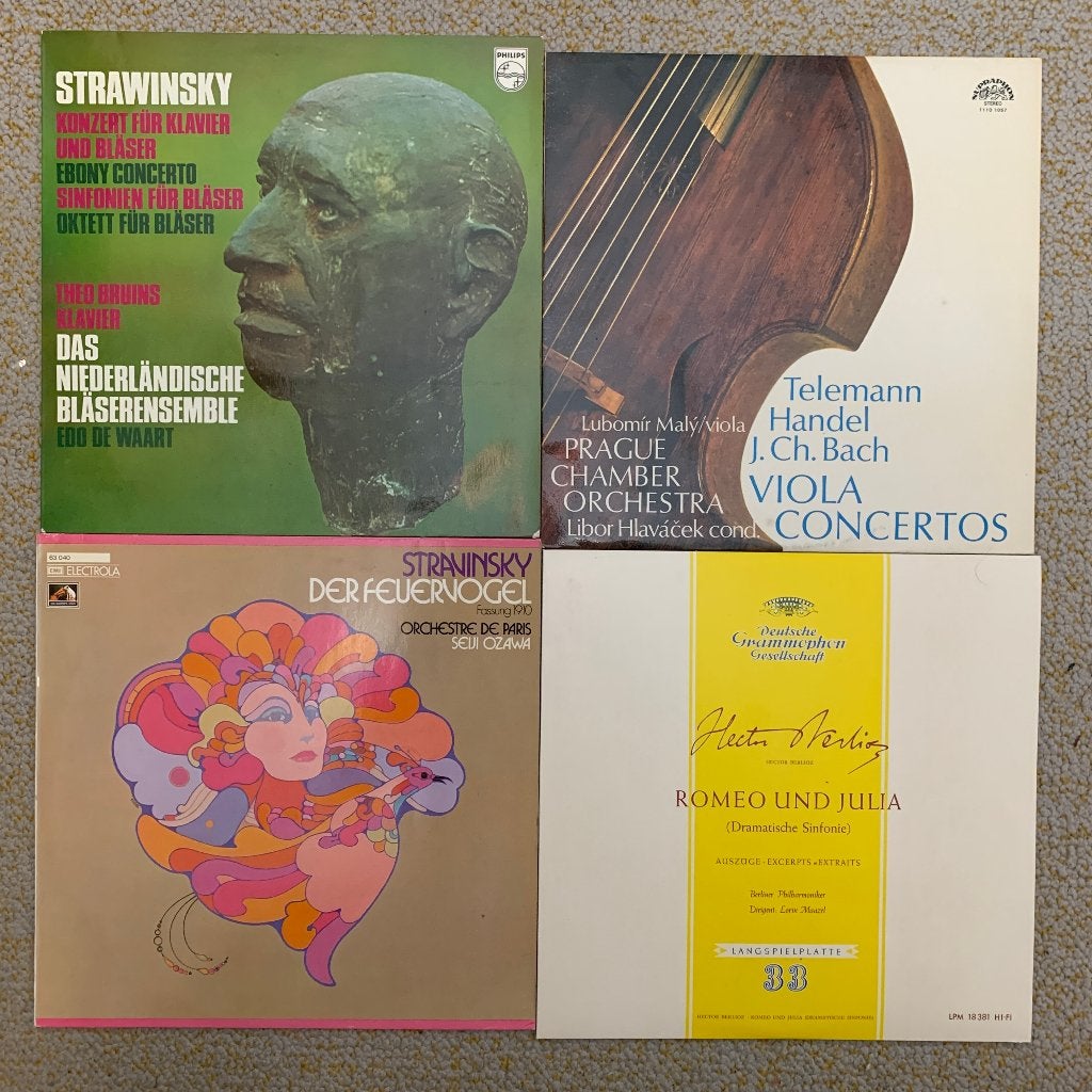 Partij van ruim 50 klassieke lp's in zeer nette staat. #6, Ophalen of Verzenden, Romantiek, 12 inch, Kamermuziek
