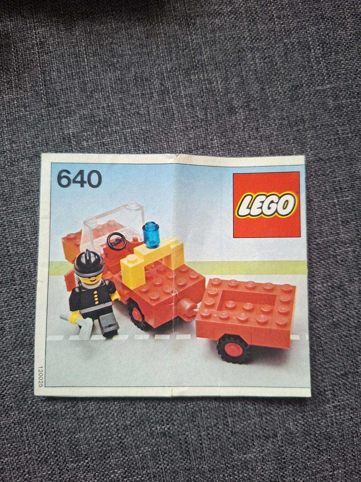 Vintage LEGO 640, Ophalen of Verzenden