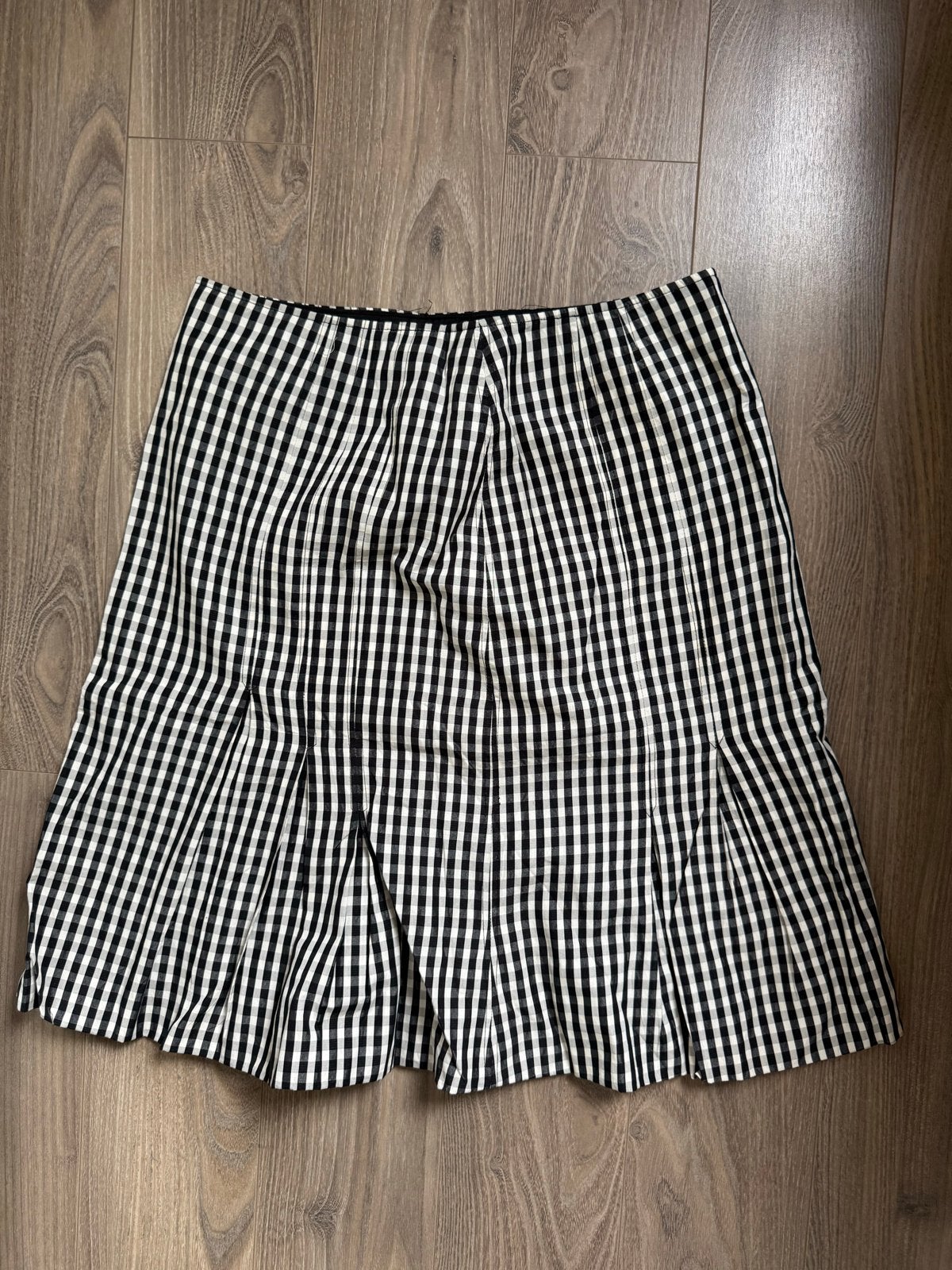Zwart-wit geruite rok van Scarva Woman, maat 42, Kleding | Dames, Zwart, Maat 42/44 (L), Ophalen of Verzenden, Gedragen