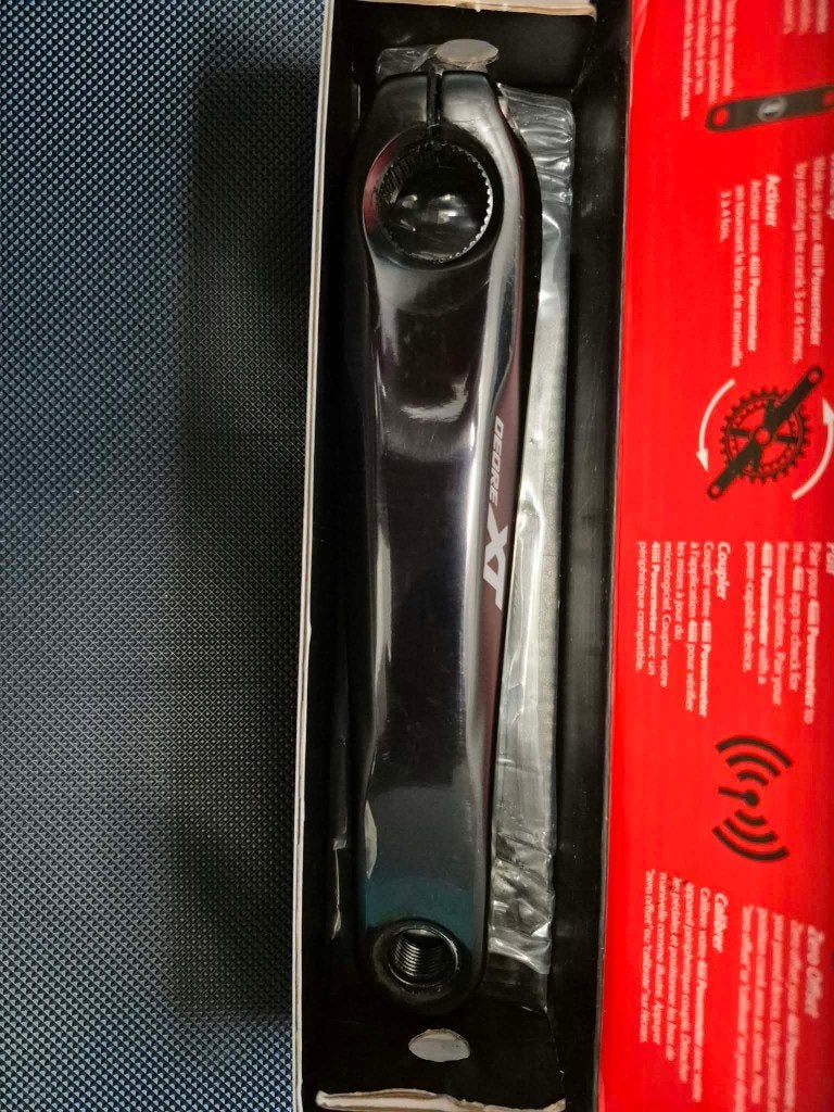 Shimano xt m8100 crankarm, Ophalen of Verzenden, Zo goed als nieuw, Crankstel of Pedalen
