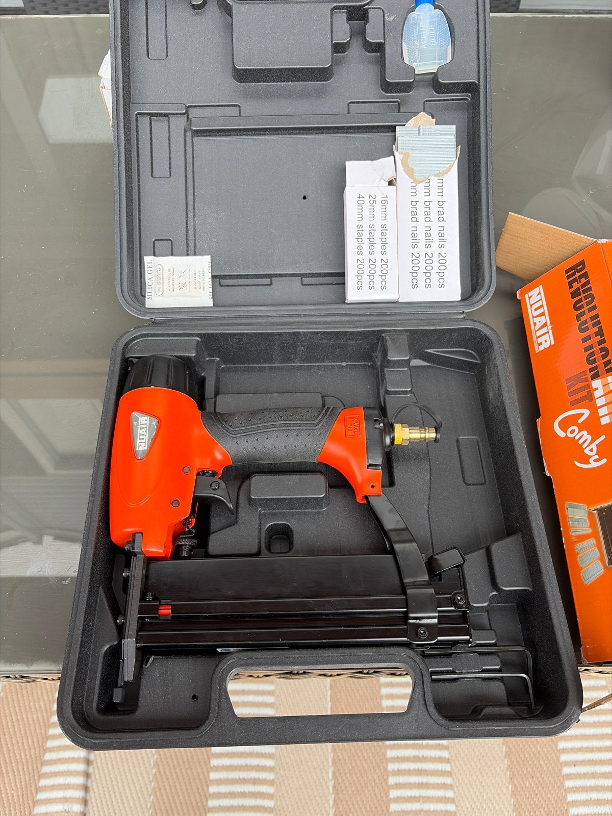 RevolutionAir Kit Comby tacker/nietmachine, Ophalen of Verzenden, Zo goed als nieuw