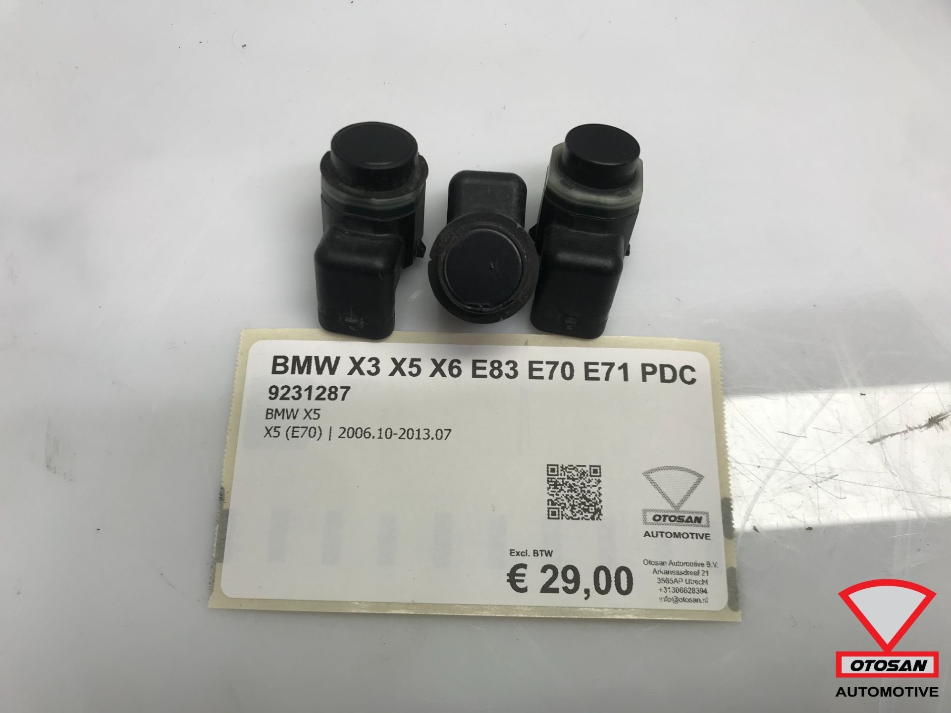 BMW X3 X5 X6 E83 E70 E71 PDC Parkeersensor 9231287, Auto-onderdelen, Petuelring 130
80788  Munich, DE, Gebruikt, Info@bmw.de, Ophalen of Verzenden