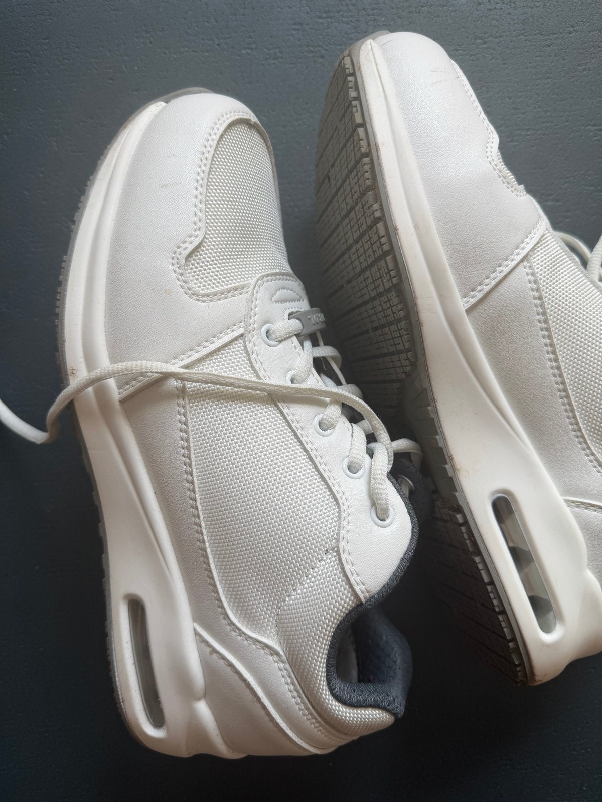 Witte Beekman veiligheidsschoenen, maat 41, Wit, Ophalen of Verzenden, Zo goed als nieuw, Werkschoenen