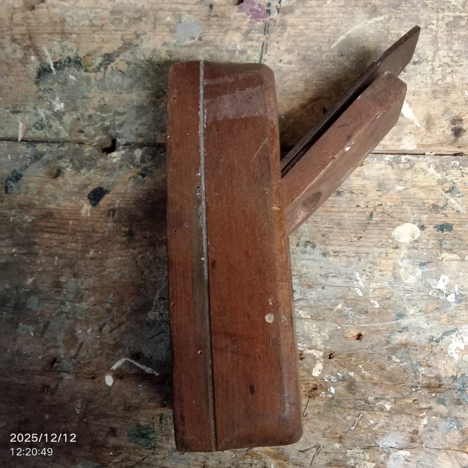 Oude houten schaaf - Vintage handgereedschap, Antiek en Kunst, Ophalen of Verzenden