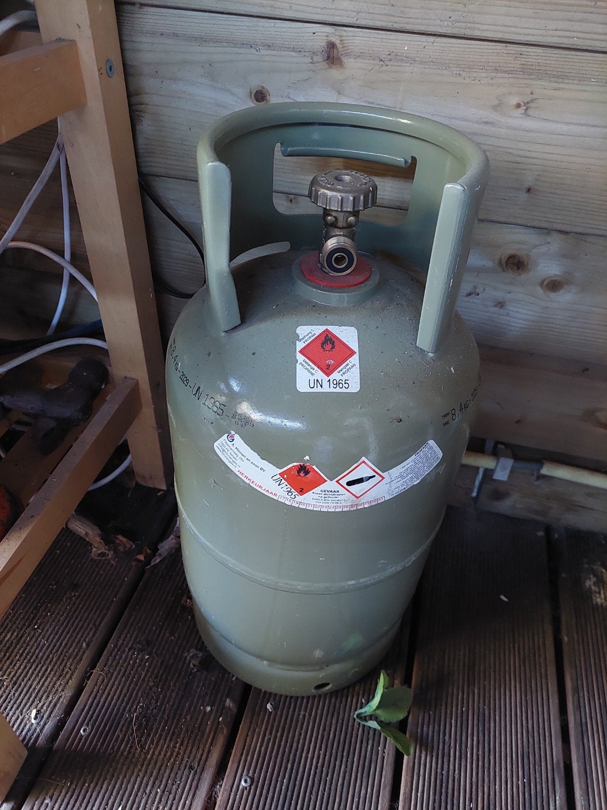 propaan gasfles 8.4kg, Tuin en Terras, Ophalen, Gebruikt