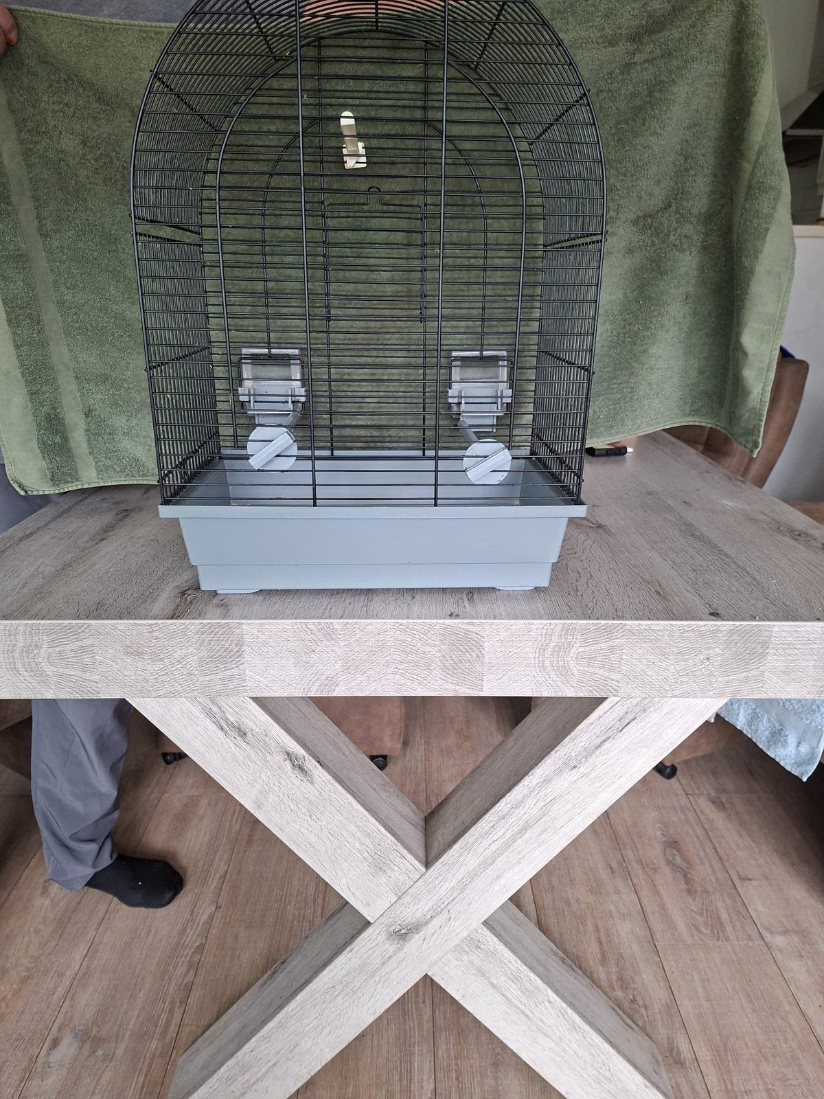 Vogel kooien te koop, Dieren en Toebehoren, Ophalen, Zo goed als nieuw, Hout, Vogelkooi