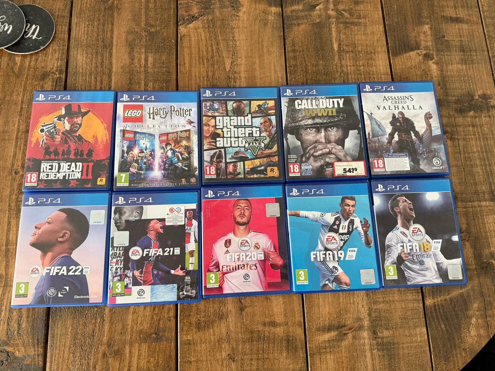PS4 Games Bundel: Red Dead, GTA V, FIFA, Call of Duty & meer, Spelcomputers en Games, Ophalen, Online, Gebruikt, Vanaf 18 jaar