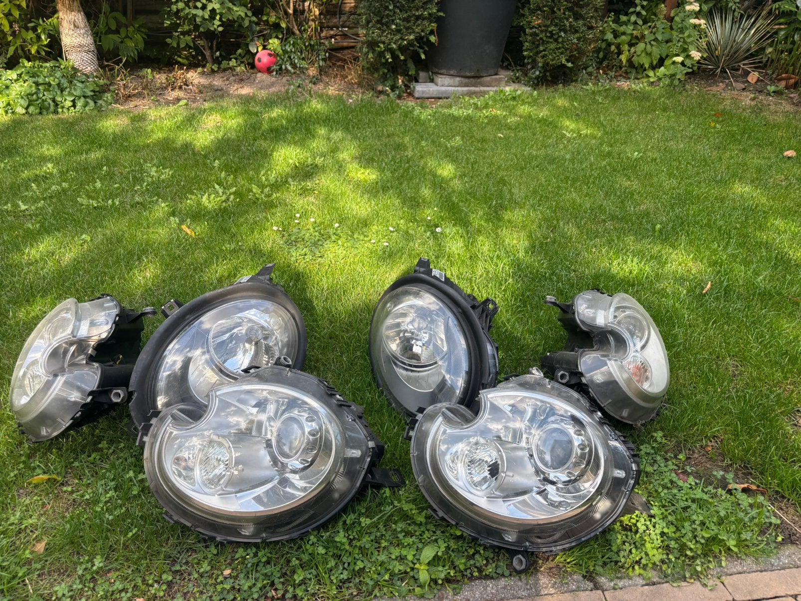 Partij mini cooper lampen, Auto-onderdelen, Ophalen, Gebruikt, Mini