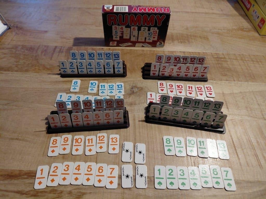 rummy / rummikub kleine versie, Ophalen of Verzenden, Gebruikt