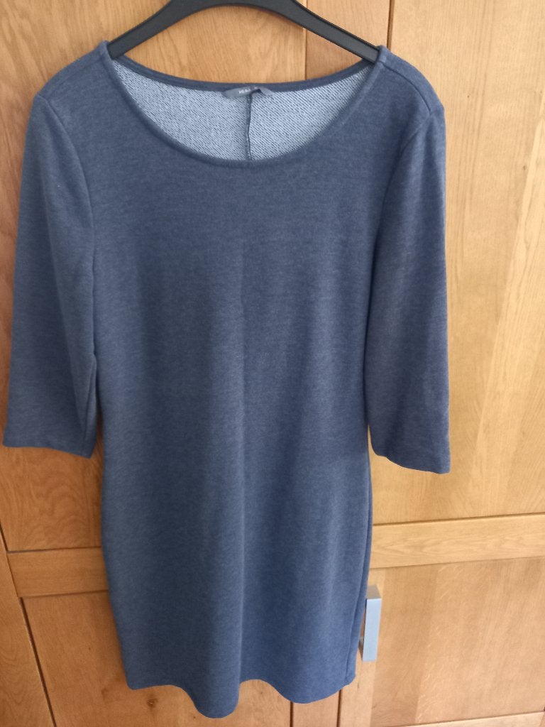 Hema blauwe damesjurk maat M., Maat 38/40 (M), Blauw, Ophalen of Verzenden, Knielengte