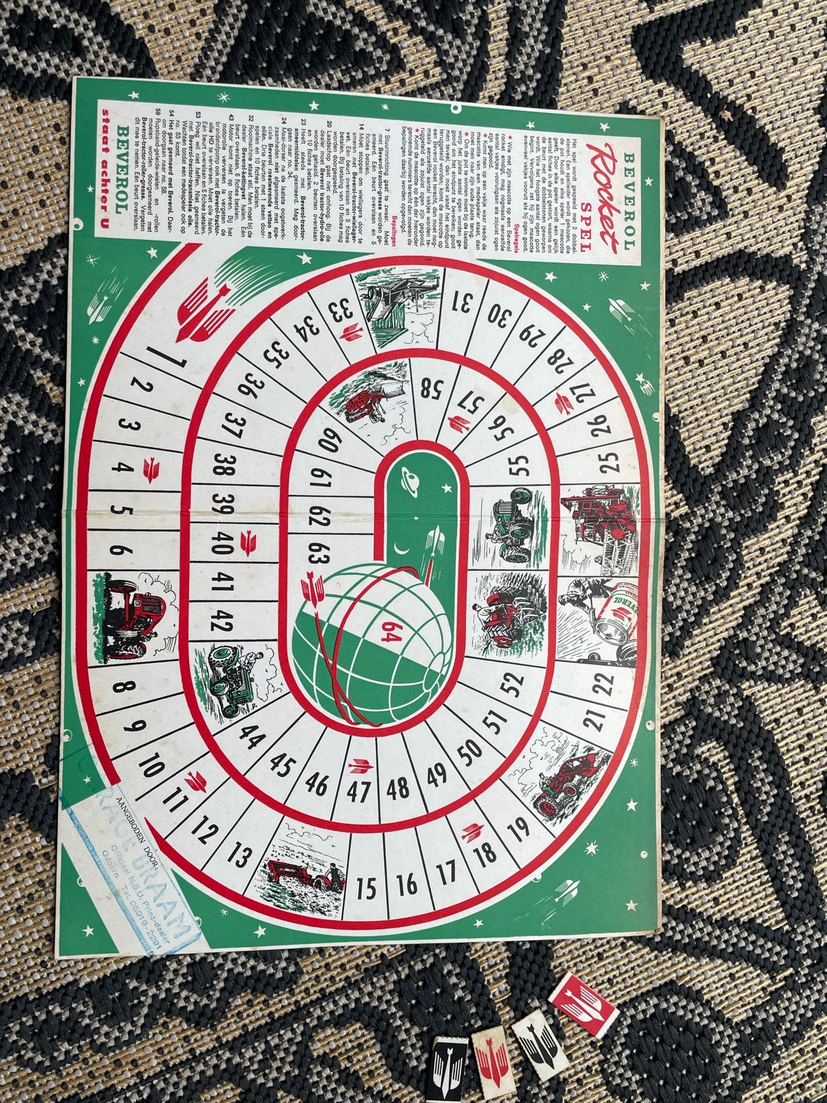 Oude Vintage Gezelschapsspellen Collectie (6 stuks), Drie of vier spelers, Ophalen of Verzenden, Gebruikt