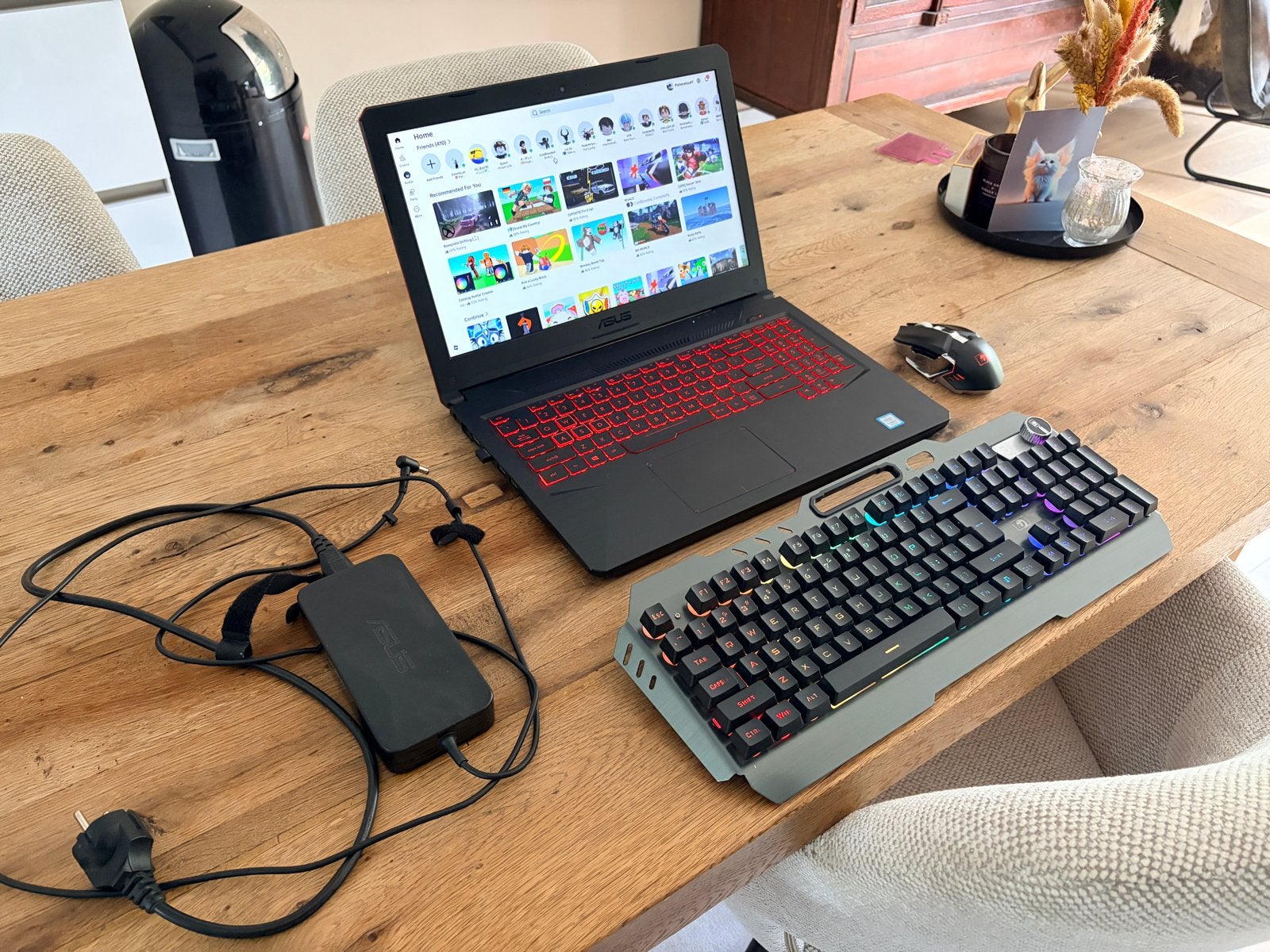 Krachtige ASUS Gaming Laptop i7 GTX 1050 Ti 16GB RAM 1.1TB O, Met videokaart, Ophalen of Verzenden, Zo goed als nieuw, Gaming