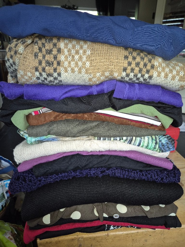 Stapel dames kleding maat 44, Ophalen, Zo goed als nieuw, Maat 42/44 (L)