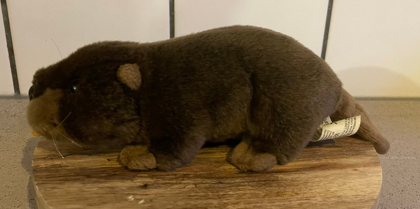 Bever knuffel pluche WWF WNF Wereld natuur fonds, Ophalen of Verzenden
