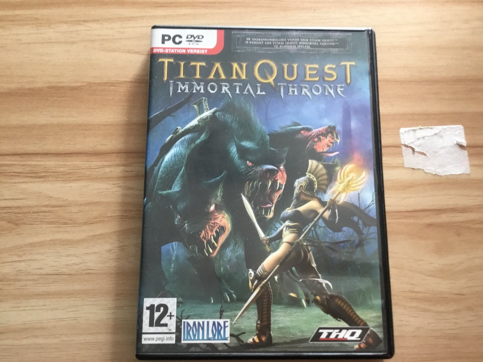 Pc game titan quest, 1 speler, Ophalen of Verzenden, Zo goed als nieuw, Vanaf 12 jaar