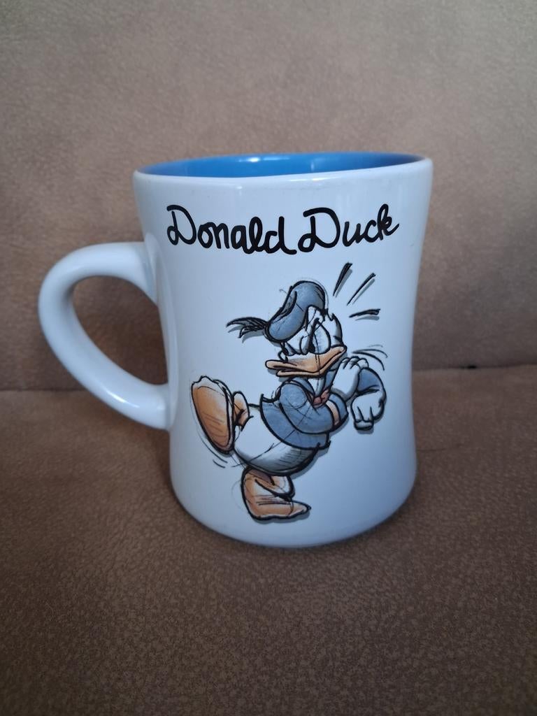 Vintage Disney Store Jumbo Mok – Donald Duck "Classic Sketch, Verzamelen, Disney, Ophalen of Verzenden, Donald Duck, Zo goed als nieuw