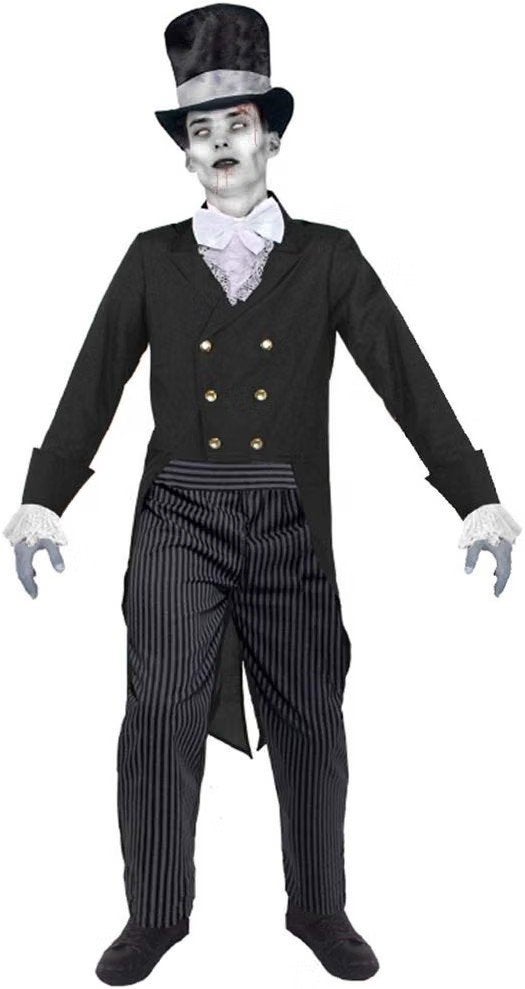 halloween Zombie kostuum maat L, Ophalen of Verzenden, Nieuw