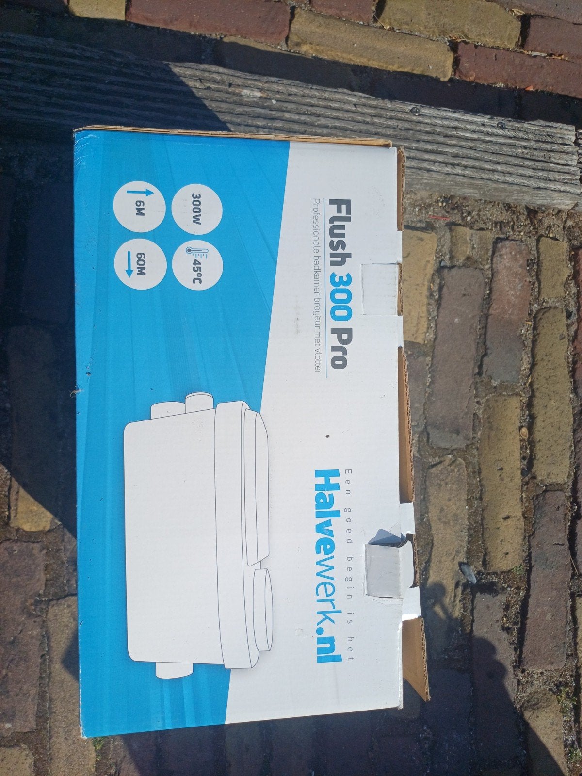 professionele mini badkamer broyeur, Ophalen, Pvc, Overige typen, Zo goed als nieuw