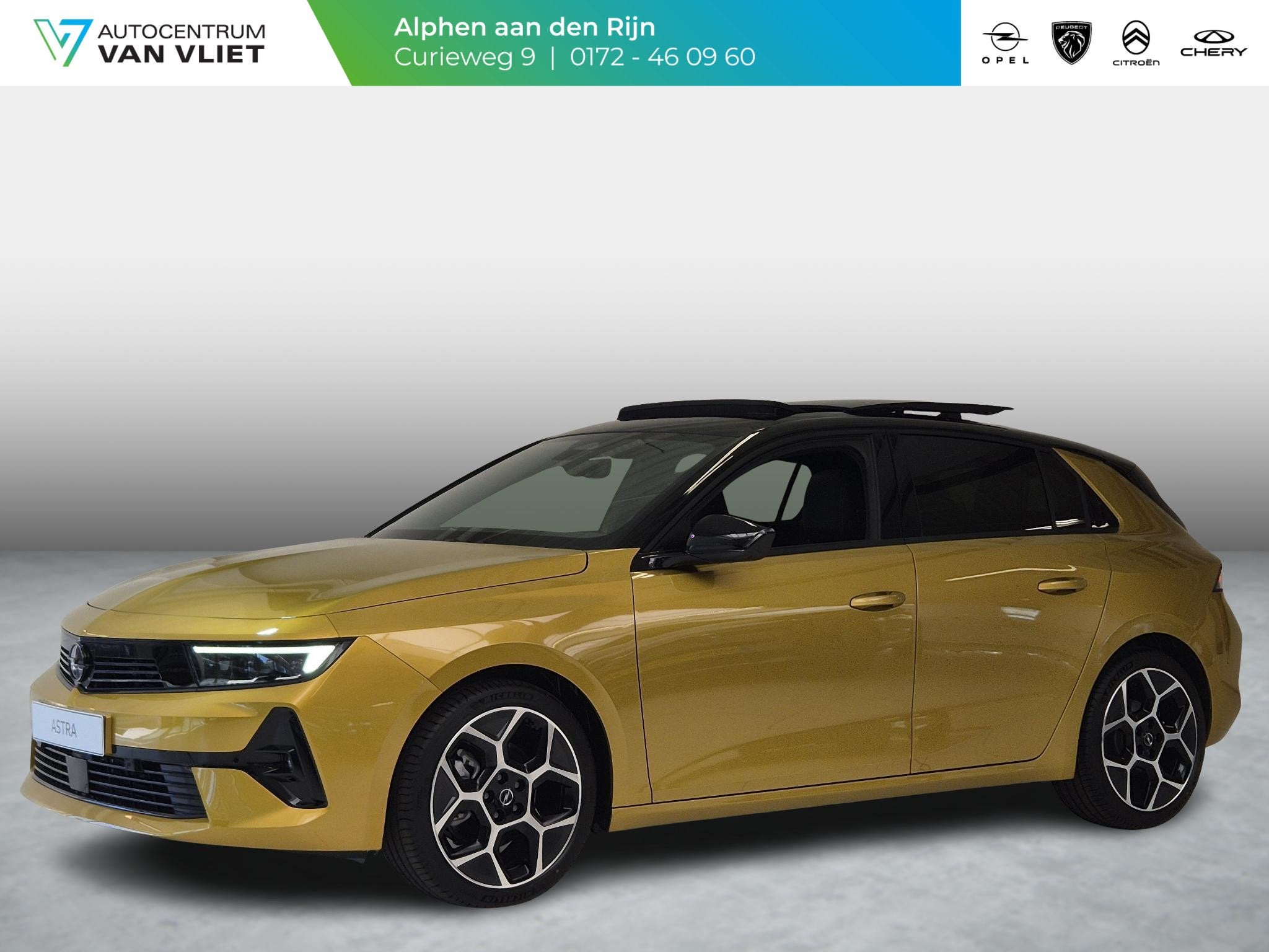 Opel Astra 1.2 Turbo Hybrid Ultimate Automaat | Head-up Disp, Auto's, Gebruikt, Euro 6, 1199 cc, Alcantara