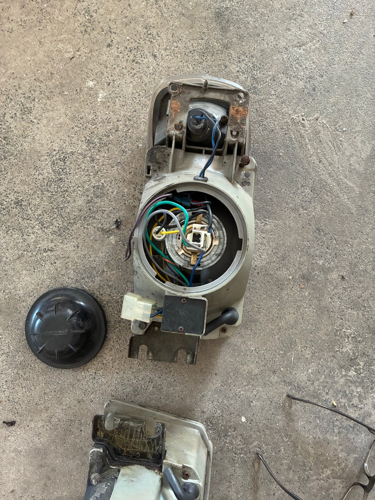 Alfa Sud koplampen - 1 glas kapot, Auto-onderdelen, Ophalen of Verzenden, Gebruikt, Alfa Romeo