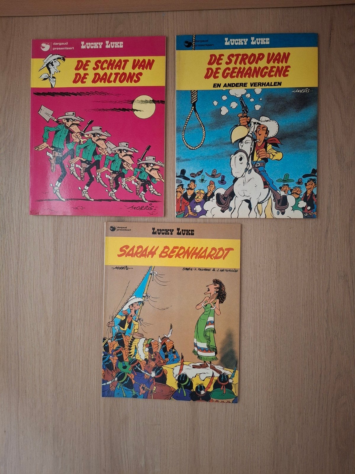 Lucky Luke stripboeken, Meerdere stripboeken, Ophalen of Verzenden, Gelezen
