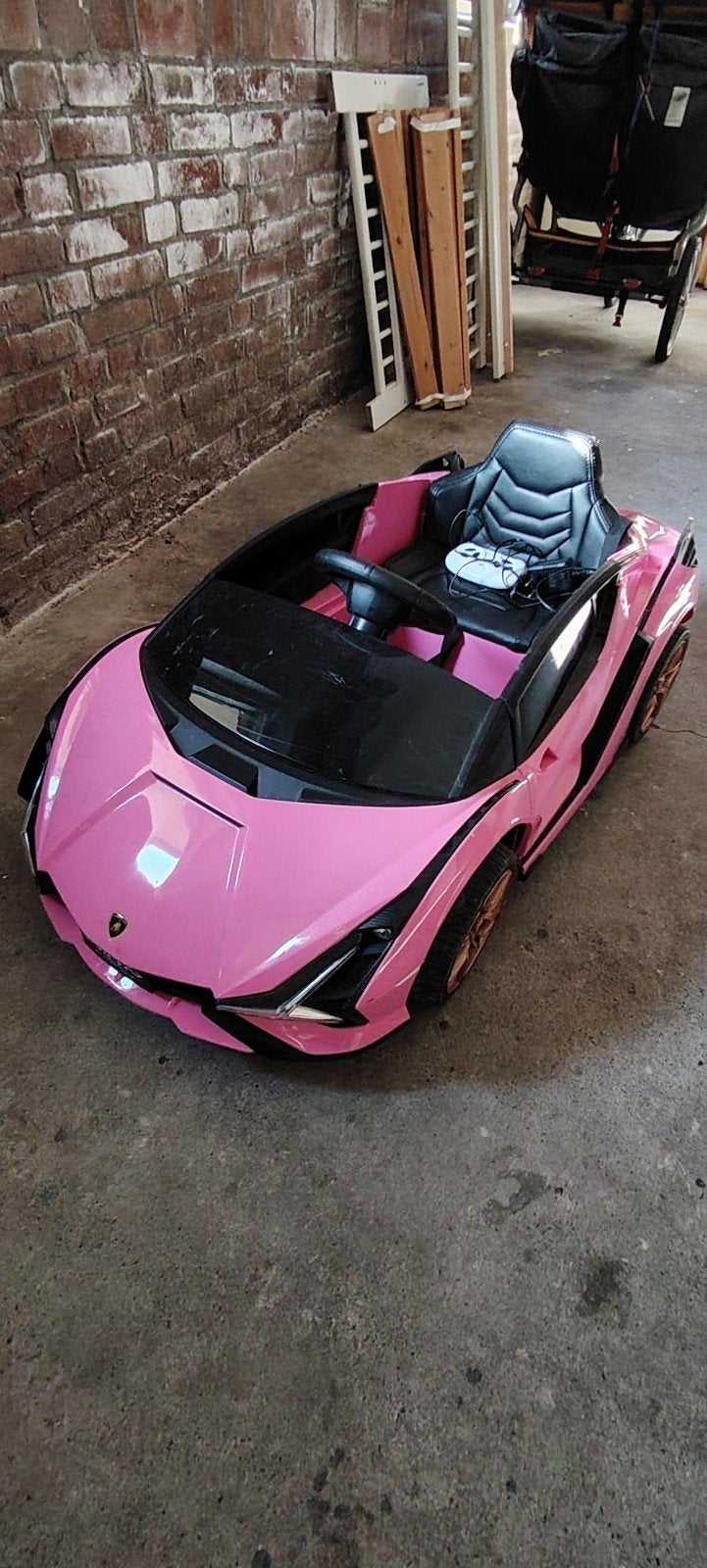 Roze Elektrische Kinderauto met Afstandsbediening, Ophalen of Verzenden