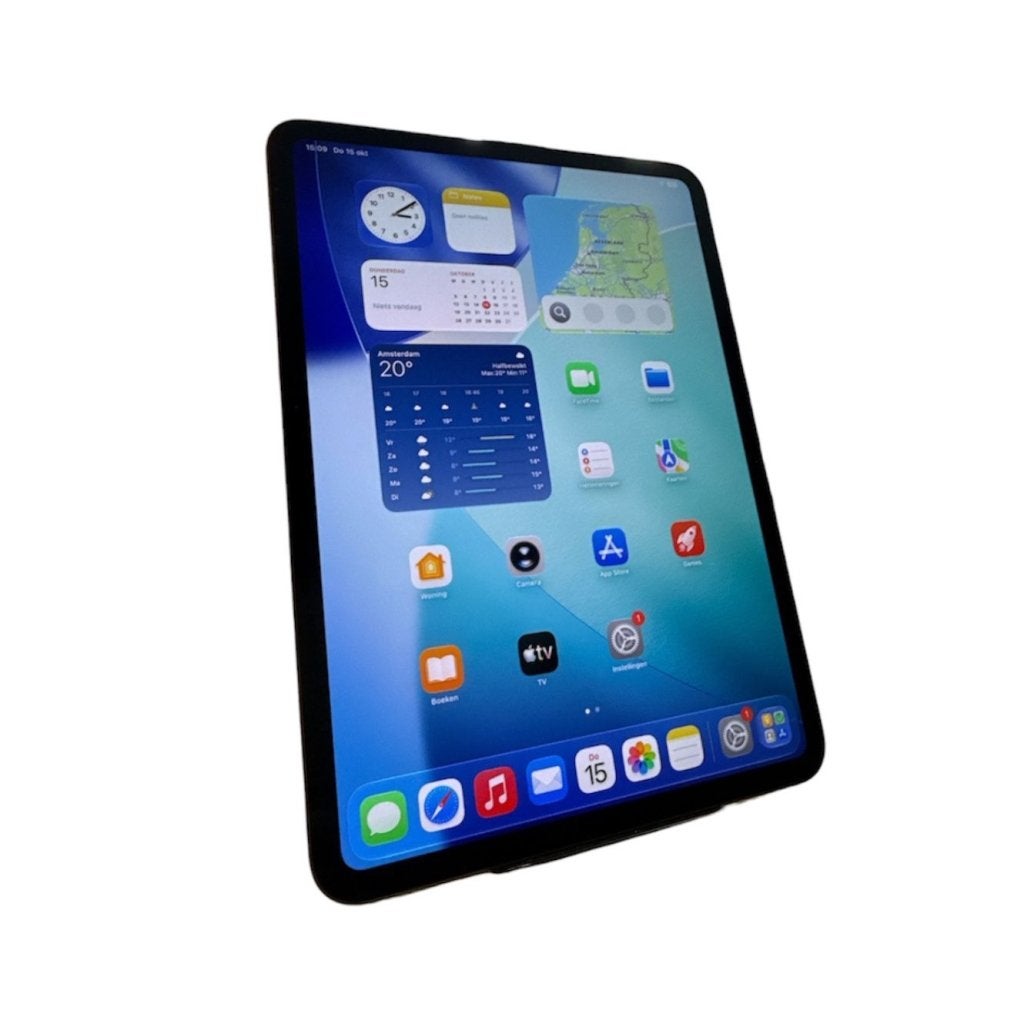Apple iPad Pro 11" M4 Wi-Fi 256GB Space Black | Accu 100%, Computers en Software, Apple, Zo goed als nieuw, Support@apple.com