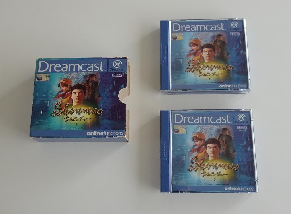 Shenmue compleet voor Sega Dreamcast, Spelcomputers en Games, Ophalen, Overige genres, 1 speler, Zo goed als nieuw