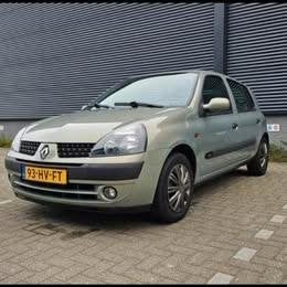 Renault Clio 1.2 16V RN 5DR Euro 2000 2002 Bruin, Voorwielaandrijving, 74 pk, 31 €/maand, 4 cilinders