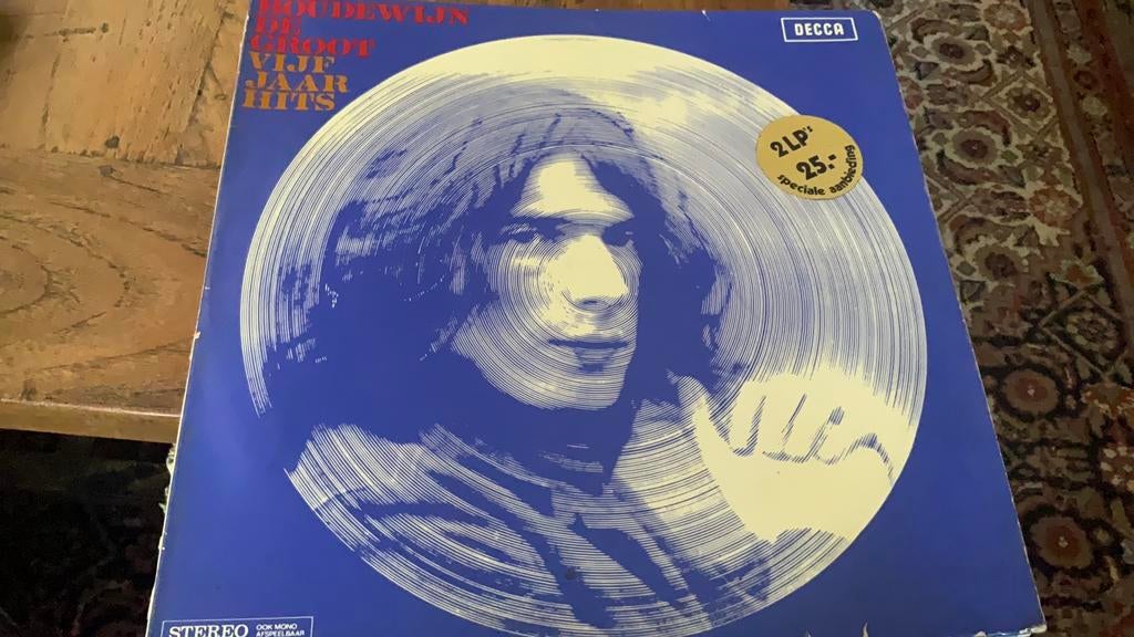 Boudewijn de Groot. Vijf jaar hits, Cd's en Dvd's, Ophalen of Verzenden, Zo goed als nieuw, 12 inch