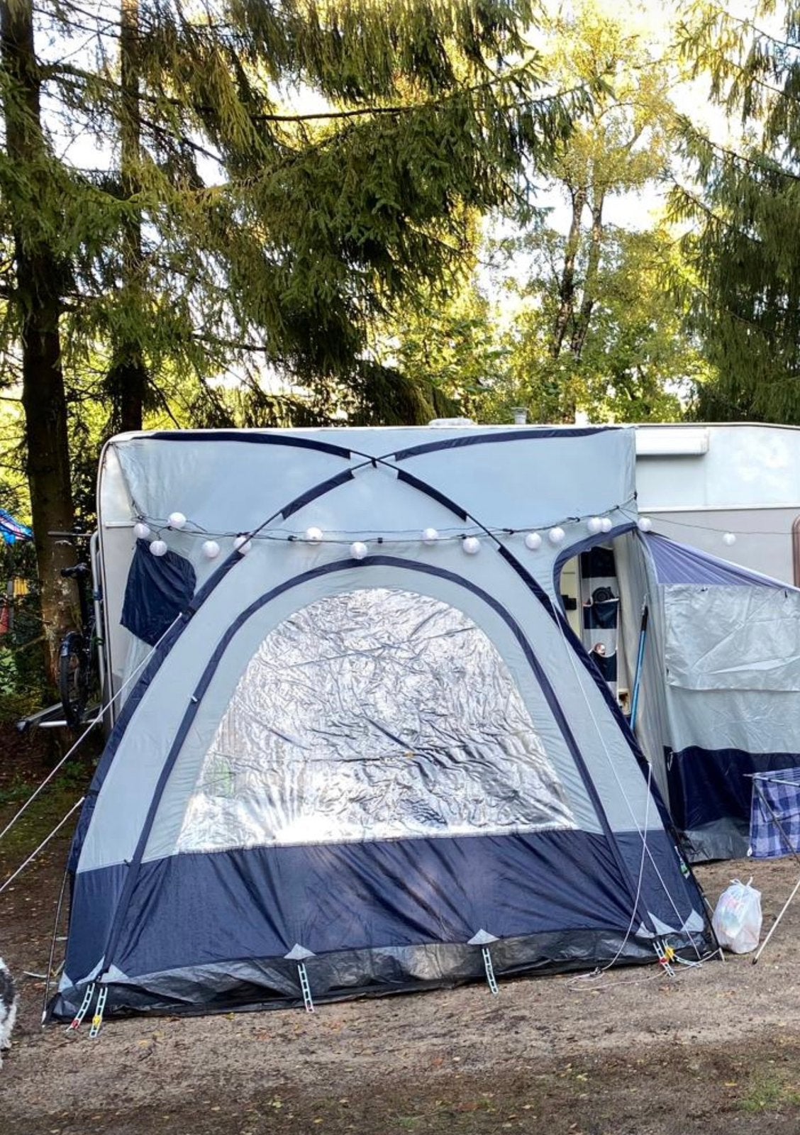 Voortent caravan of camper, Caravans en Kamperen, Ophalen of Verzenden, Gebruikt