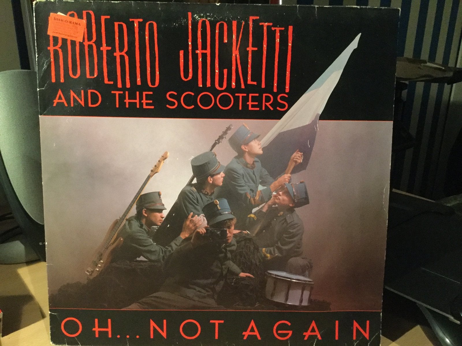 Roberto Jacketti & the Scooters-Oh no…not again. Vinyl LP., Ophalen of Verzenden, Gebruikt, LP