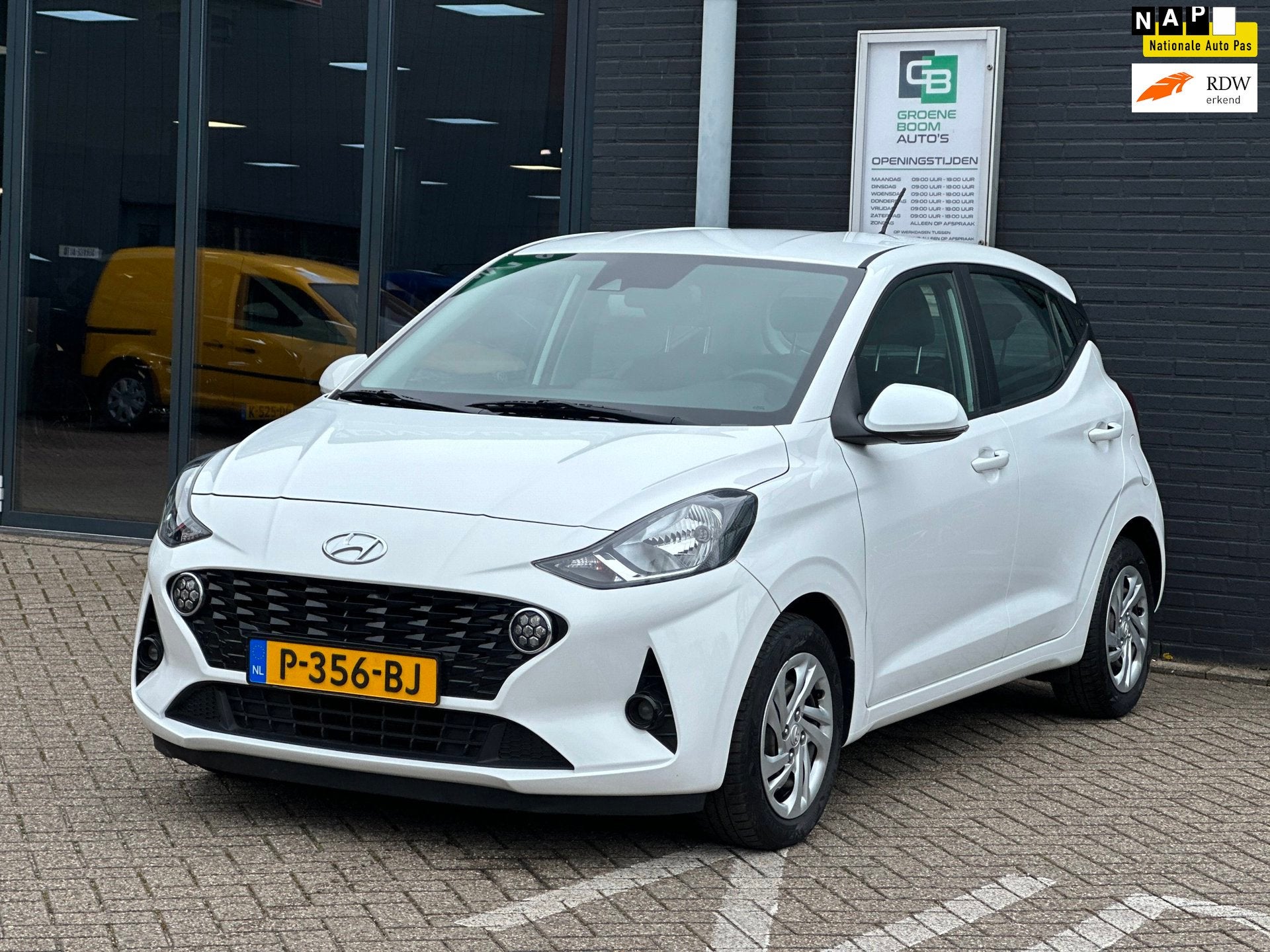 Hyundai I10 1.0 Comfort/1STE EIG/5-DRS/AIRCO/NL-AUTO NAP!, Voorwielaandrijving, Stof, Gebruikt, 899 kg