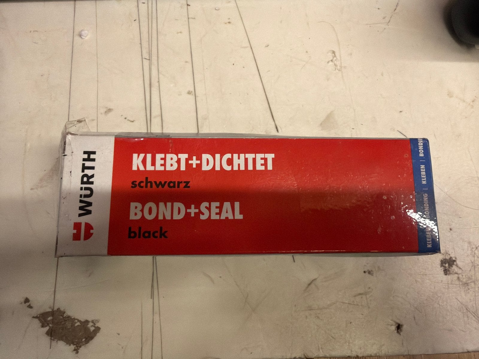 Wurth Bond+Seal Zwart - Kleef- en Dichtmiddel, Nieuw, Ophalen of Verzenden, Nvt, Nvt