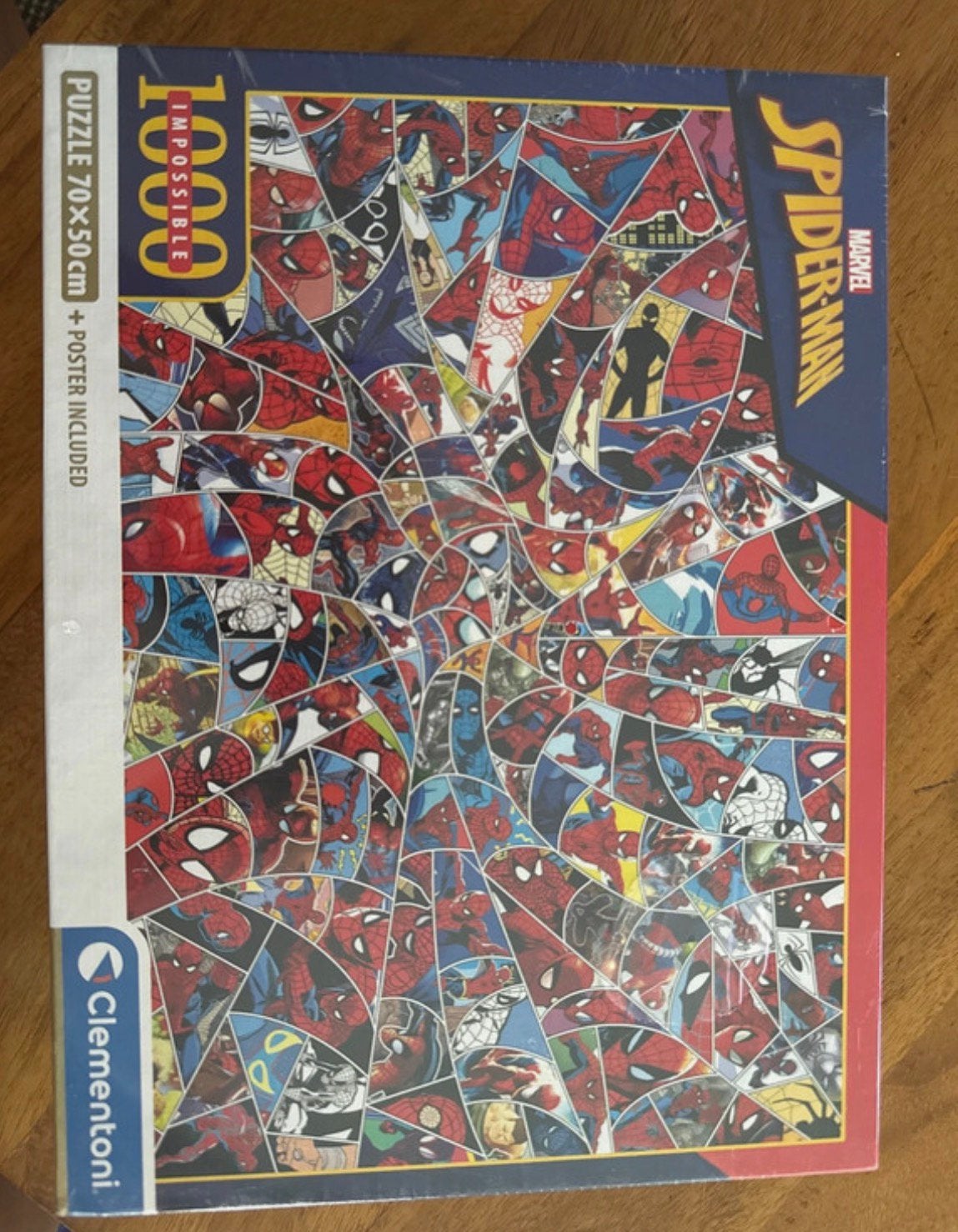 Spiderman spuzzel 1000 stukjes, Ophalen of Verzenden, 500 t/m 1500 stukjes, Nieuw, Legpuzzel
