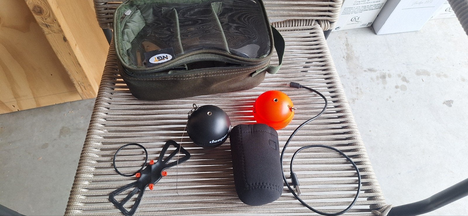 Deeper PRO+ fishfinder, Watersport en Boten, Ophalen of Verzenden, Gebruikt, Overige typen