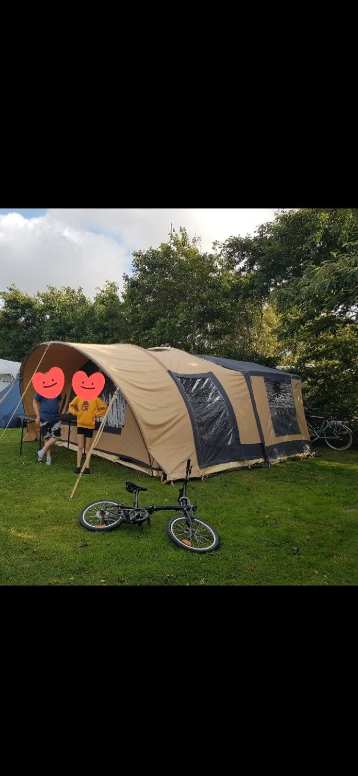 Malawi 2.0 bouwjaar 2020/21, Caravans en Kamperen, Vouwwagens, Aanwezig, Tot en met 2, Beige, Cabanon