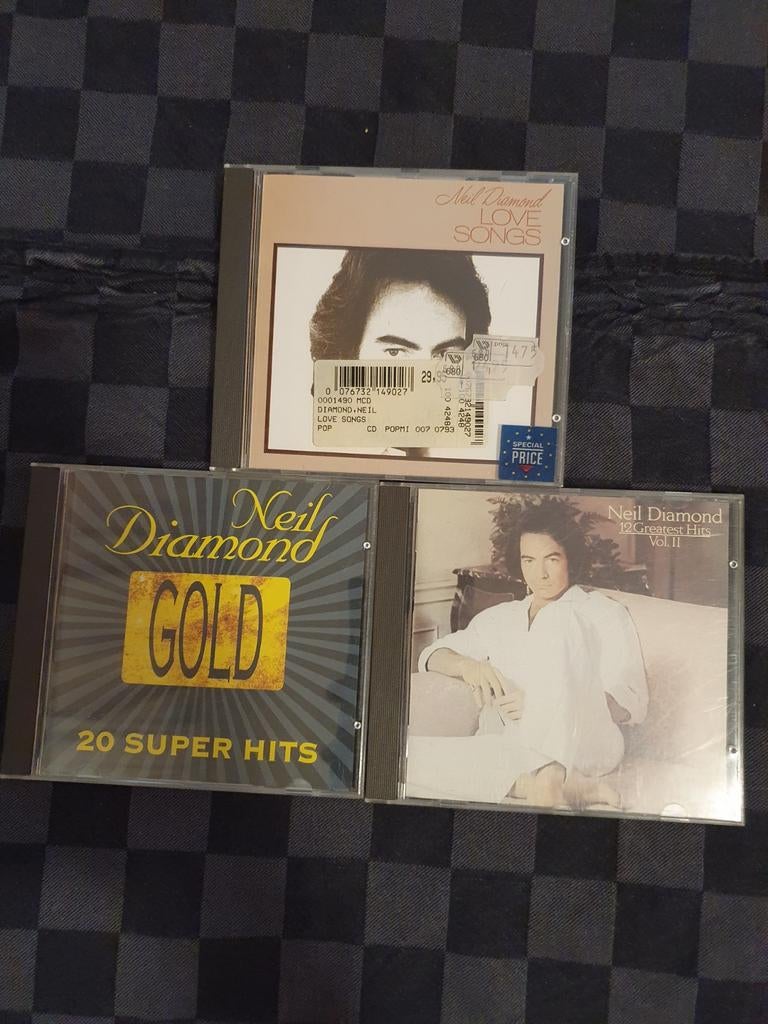 Neil diamond 3 cd's voor 3 euro partij collectie cd, Verzenden, Gebruikt, Poprock